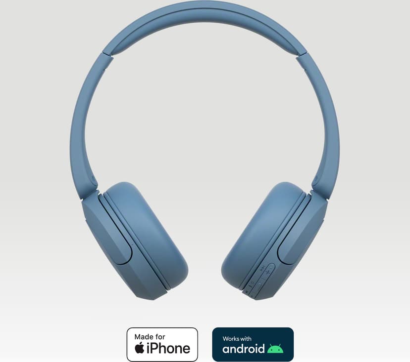 Sony WH-CH520 Trådlösa Hörlurar Stereo USB-C Blå
