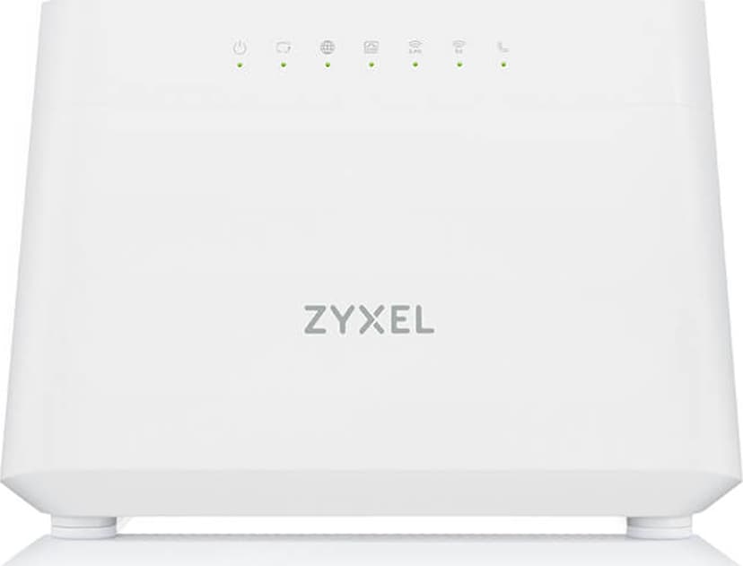 Zyxel DX3301-T0 trådløs router Gigabit Ethernet Dual-band (2,4 GHz / 5 GHz) Hvid