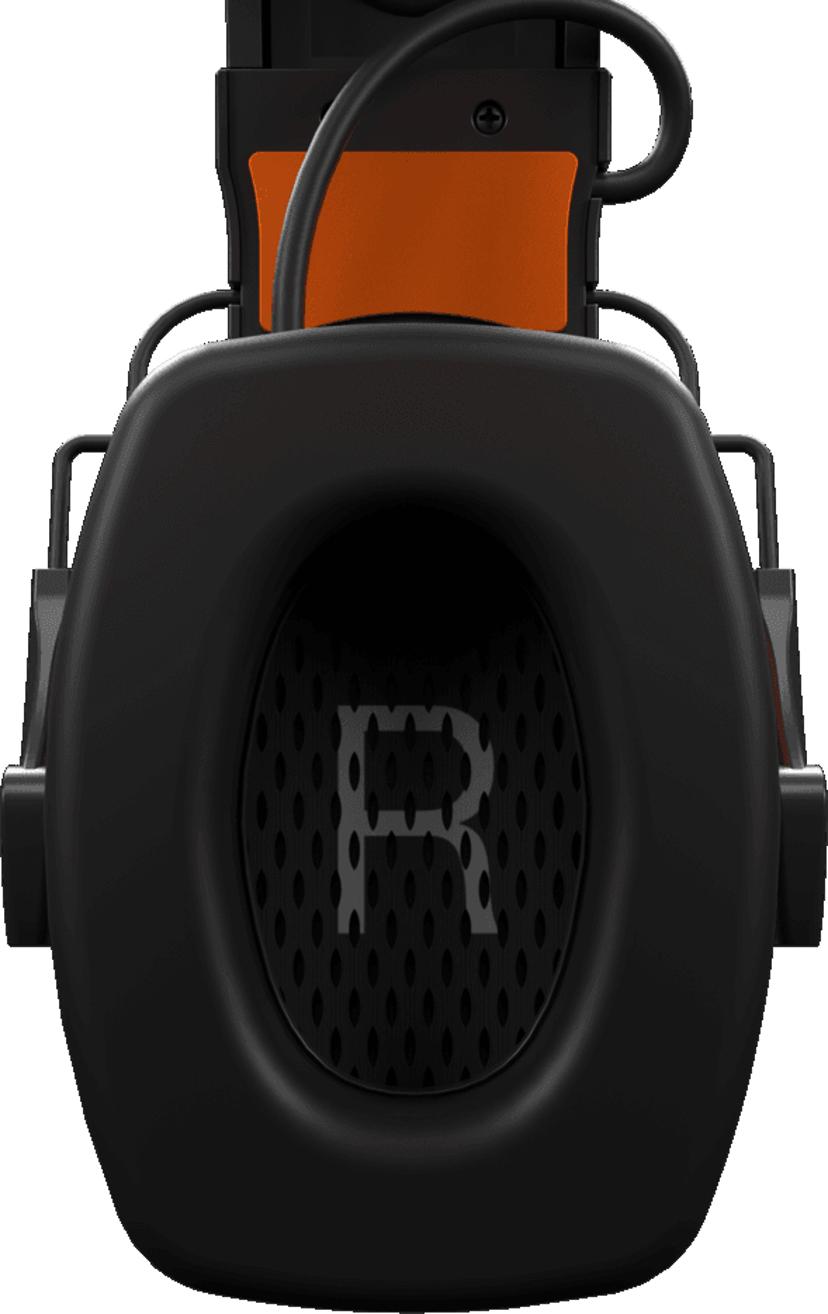 ISOtunes LINK 2.0 Stereo EN 352 Svart, Orange