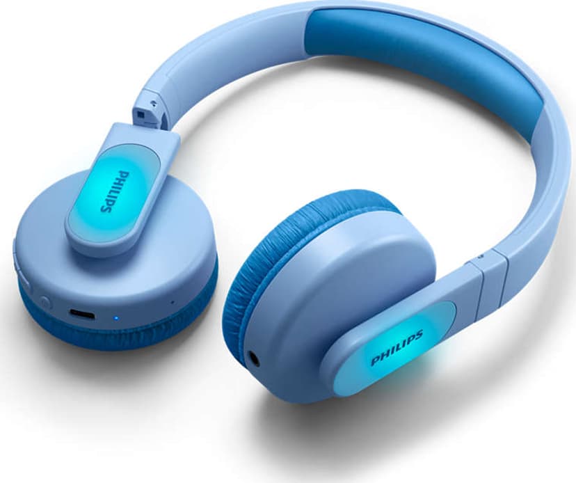 Philips K4206 Kids Wireless Stereo USB-C Blå