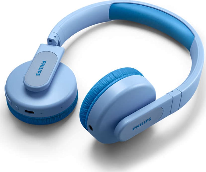Philips K4206 Kids Wireless Stereo USB-C Blå
