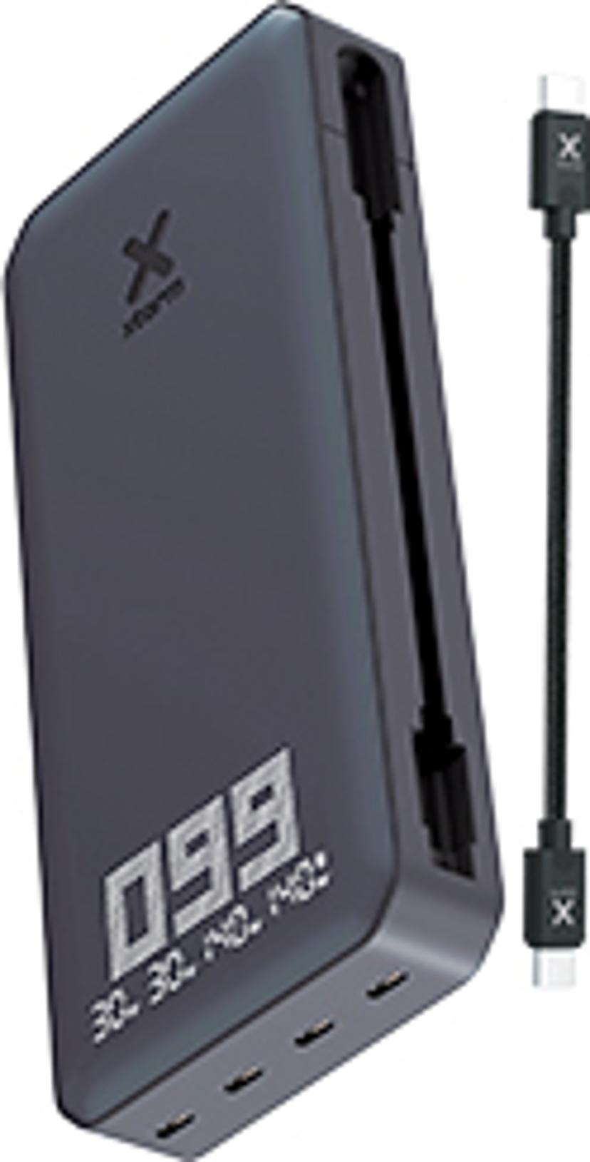 Xtorm XB403 Laptop Powerbank 27000mAh 200W + 140W 27000mAh Zwart