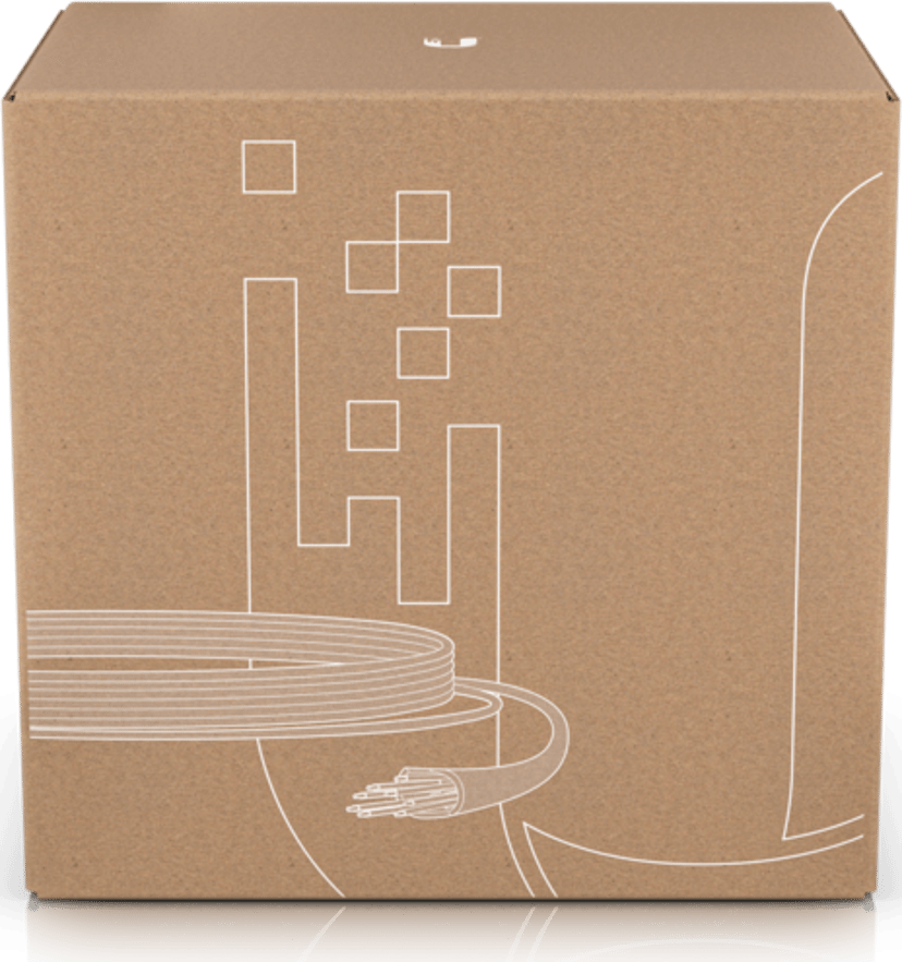 Ubiquiti UniFi Indoor Bulkkabel CMR Cat 6 305m Vit