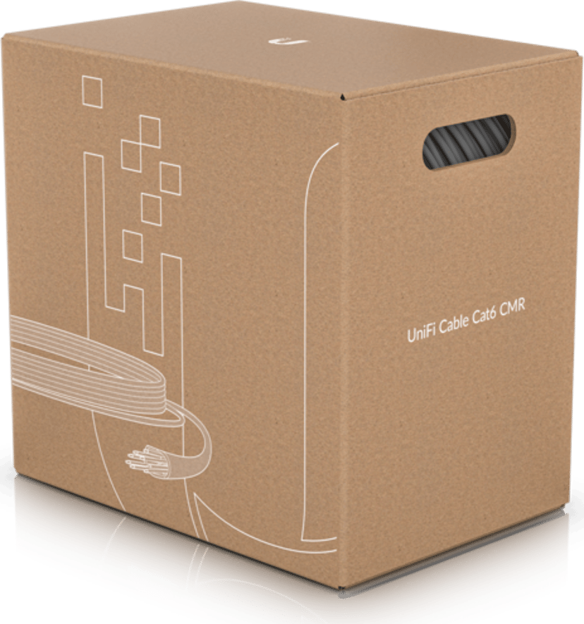 Ubiquiti UniFi Indoor bulkkikaapeli CMP Cat 6 305m Valkoinen