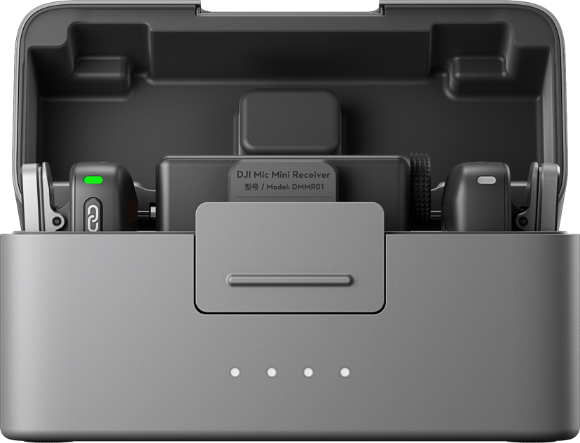 DJI Mic Mini - 2 TX + 1 RX + Charging Case - (Fyndvara klass 2)