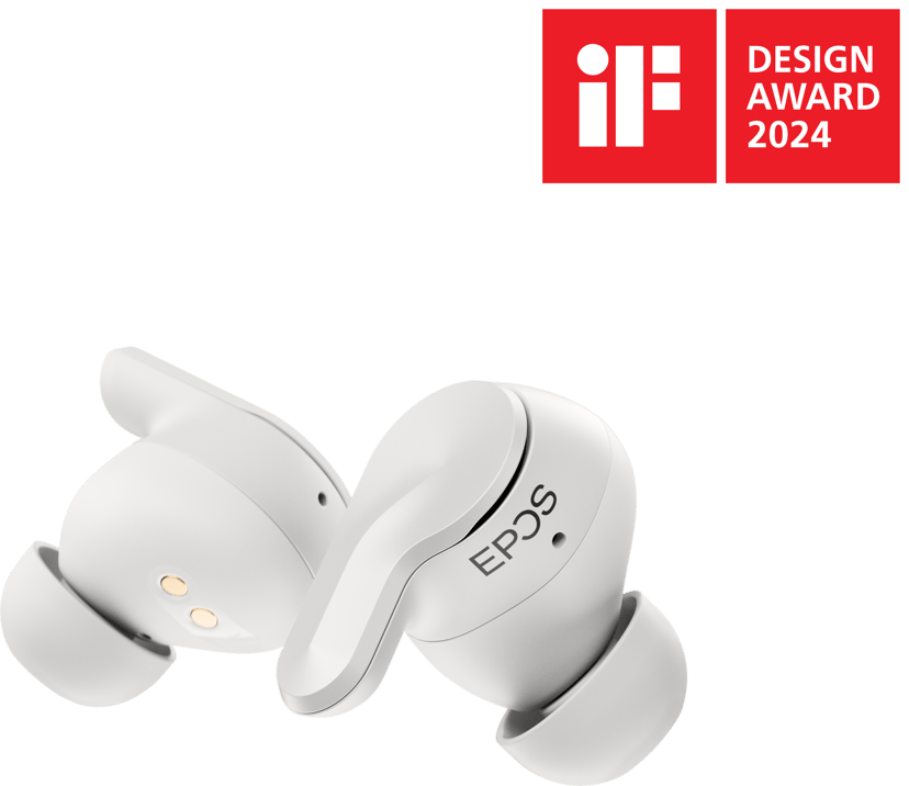 EPOS ADAPT E1 Nordic Stereo Microsoft Teams Vit
