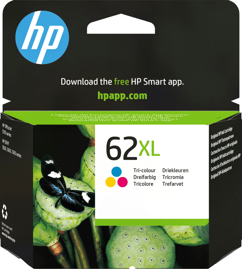 HP Inkt Kleur No.62XL #Köp