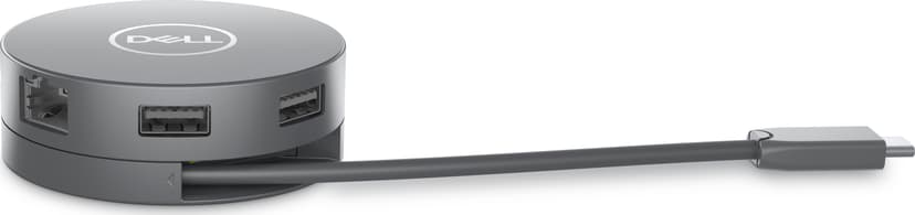 Dell 6-i-1 USB-C-multiportadapter – DA305 USB-C 3.2 Gen 2 (3.1 Gen 2)
