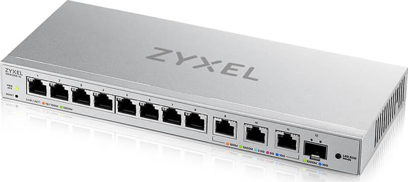Zyxel XGS1250 12-Port Multi Gigabit Switch - (Fyndvara klass 2)