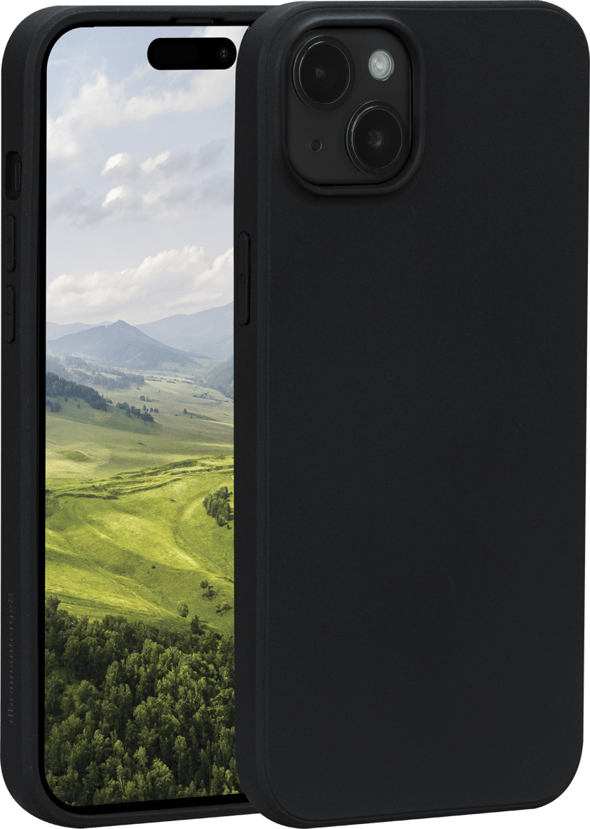 dbramante1928 Greenland, valmistettu 100% kierrätettystä muovista iPhone 15 Plus Musta