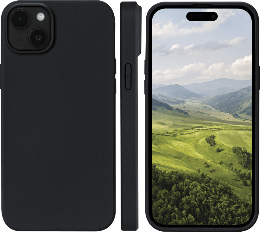 dbramante1928 Greenland, valmistettu 100% kierrätettystä muovista iPhone 15 Plus Musta
