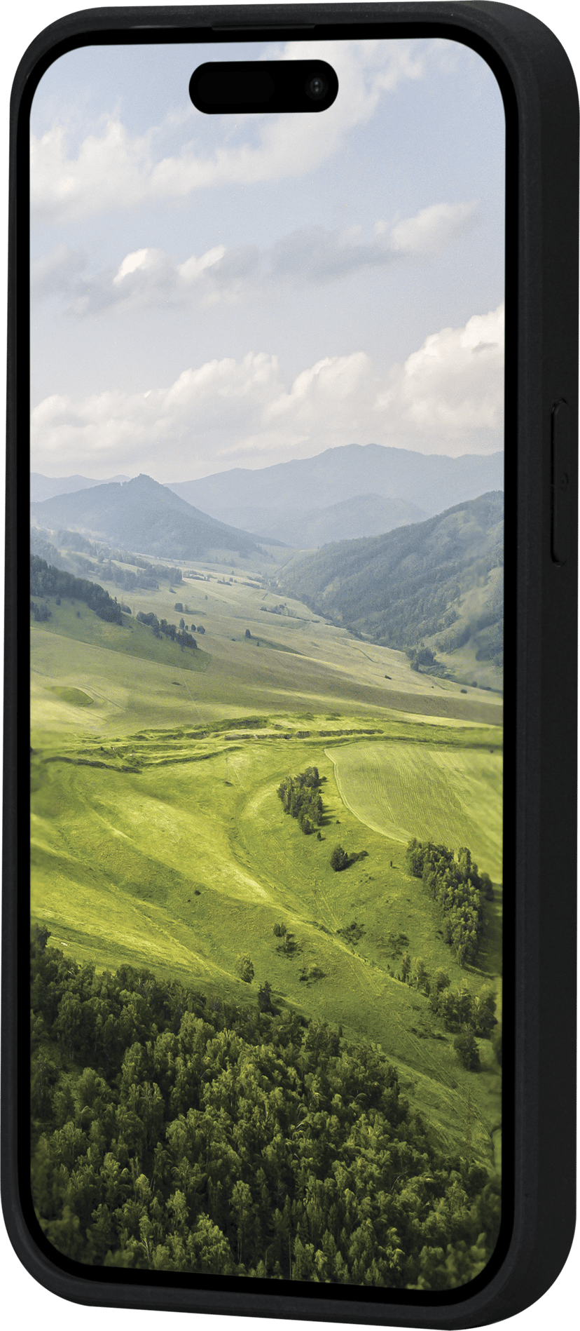 dbramante1928 Greenland 100% gerecycled Plastic iPhone 15 Pro Zwart