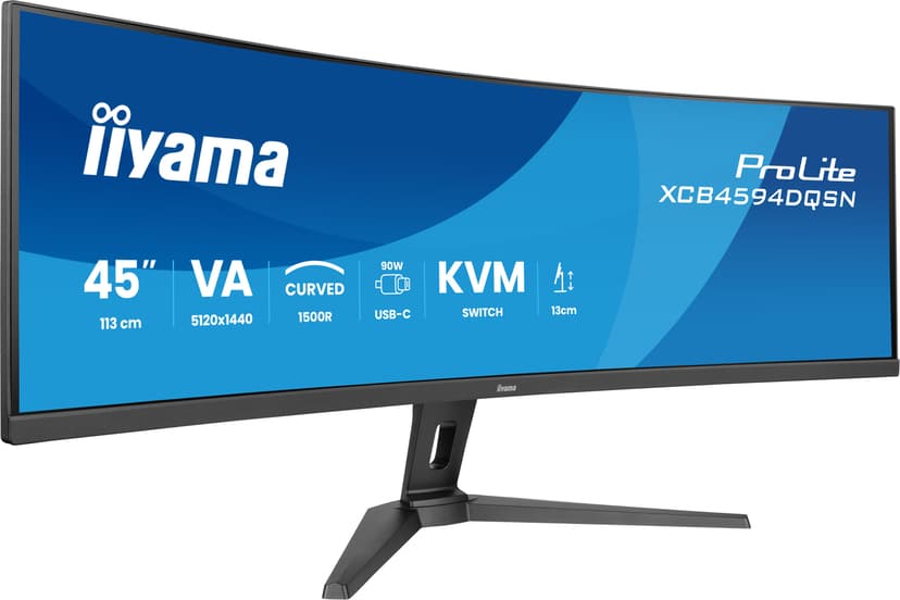 iiyama ProLite XCB4594DQSN-B 44.5" 5120 × 1440pixels VA 32:9 165Hz