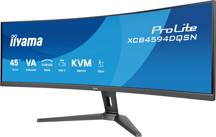iiyama ProLite XCB4594DQSN-B 44.5" 5120 × 1440pixels VA 32:9 165Hz
