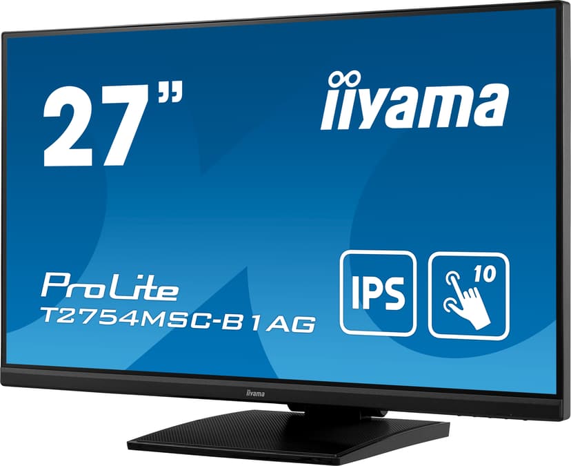 iiyama ProLite T2754MSC-B1AG 27" Touch FHD IPS 16:9 Vesa 27" 1920 × 1080pixels IPS 16:9 60Hz