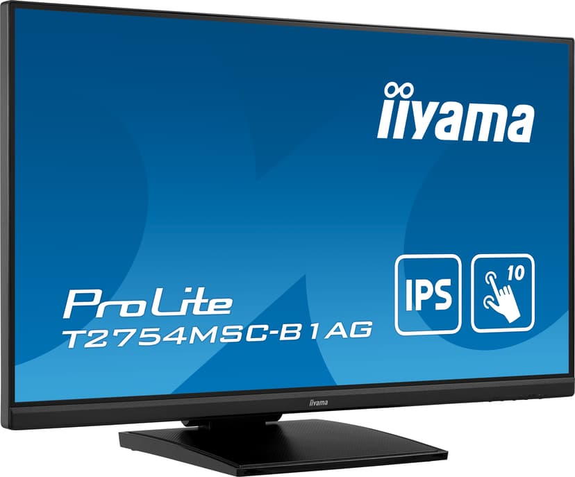 iiyama ProLite T2754MSC-B1AG 27" Touch FHD IPS 16:9 27" 1920 × 1080pixels IPS 16:9 60Hz