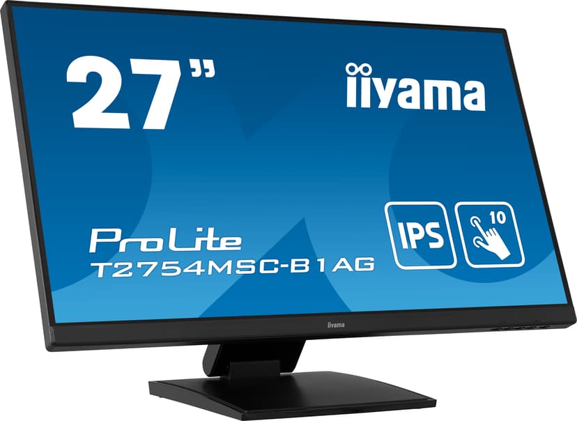 iiyama ProLite T2754MSC-B1AG 27" Touch FHD IPS 16:9 Vesa 27" 1920 × 1080pixels IPS 16:9 60Hz