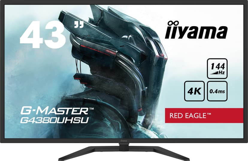 iiyama G-MASTER Red Eagle G4380UHSU-B1 42.5" 3840 × 2160pixels VA 16:9 144Hz