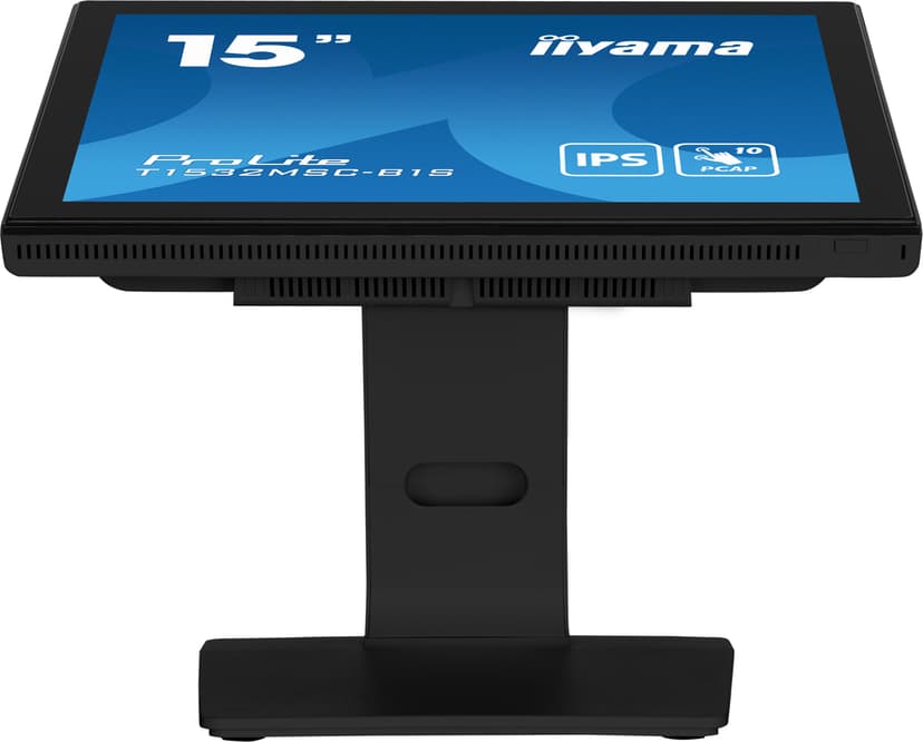 iiyama ProLite T1532MSC-B1S PC-skjerm 38,1 cm (15") 1024 x 768 piksler XGA LCD Berøringsskjerm Svart 15" 1024 × 768pixels TN 4:3