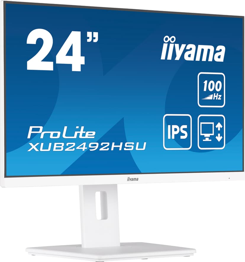 iiyama ProLite XUB2492HSU-W6 23.8" 1920 × 1080pixels IPS 16:9 100Hz