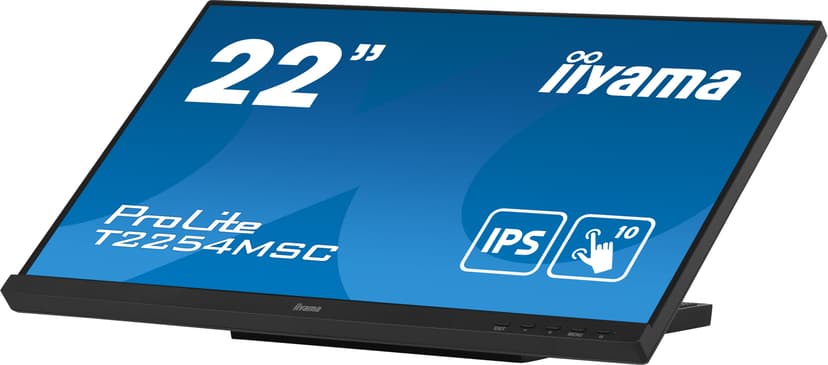 iiyama Prolite T2254MSC-B1AG 21.5" PCAP 10P-Touch FHD 16:9 21.5" 1920 × 1080pixels IPS 16:9 60Hz