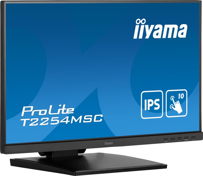 iiyama Prolite T2254MSC-B1AG 21.5" PCAP 10P-Touch FHD 16:9 21.5" 1920 × 1080pixels IPS 16:9 60Hz
