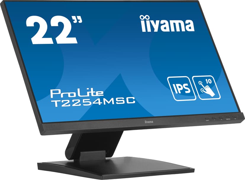 iiyama Prolite T2254MSC-B1AG 21.5" PCAP 10P-Touch FHD 16:9 21.5" 1920 × 1080pixels IPS 16:9 60Hz