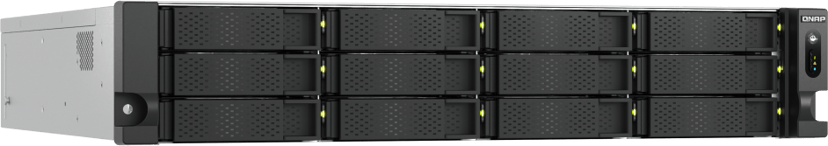 QNAP TS-H1277AXU-RP NAS Rack (2U) AMD Ryzen™ 7 32 GB DDR5 0 TB QuTS hero Svart