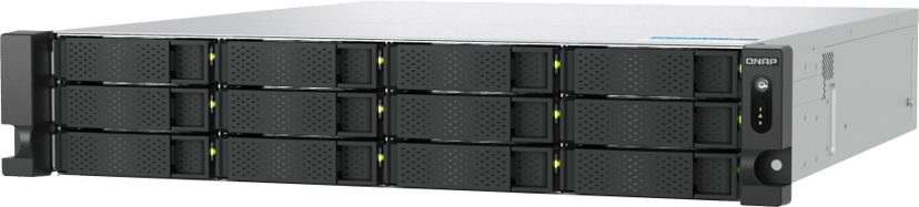 QNAP TS-H1277AXU-RP NAS Rack (2U) AMD Ryzen™ 7 32 GB DDR5 0 TB QuTS hero Svart