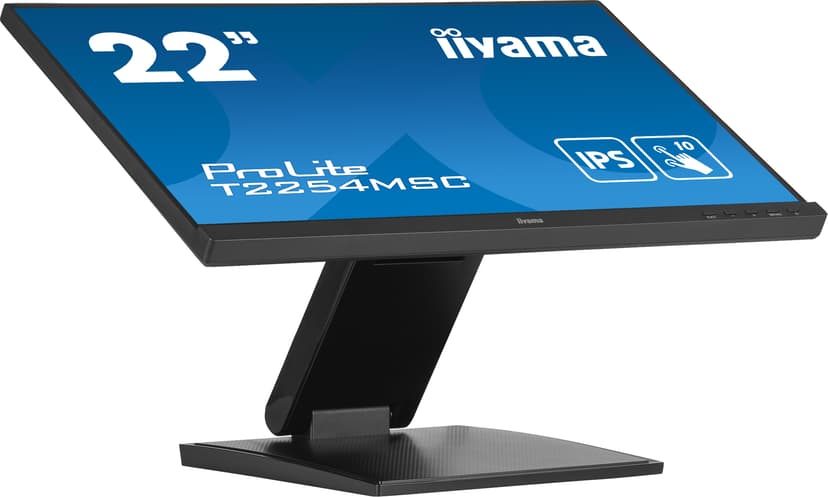 iiyama Prolite T2254MSC-B1AG 21.5" PCAP 10P-Touch FHD 16:9 21.5" 1920 × 1080pixels IPS 16:9 60Hz