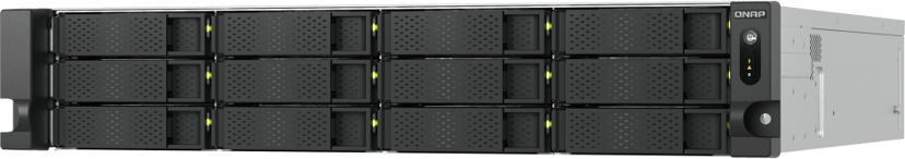 QNAP TS-H1277AXU-RP NAS Rack (2U) AMD Ryzen™ 7 32 GB DDR5 0 TB QuTS hero Svart