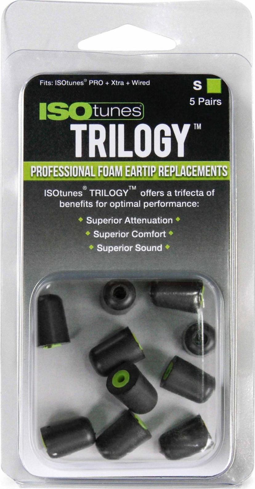 ISOtunes FOAM REPLACEMENT EARTIPS - XTRA/PRO 2.0 - SMALL