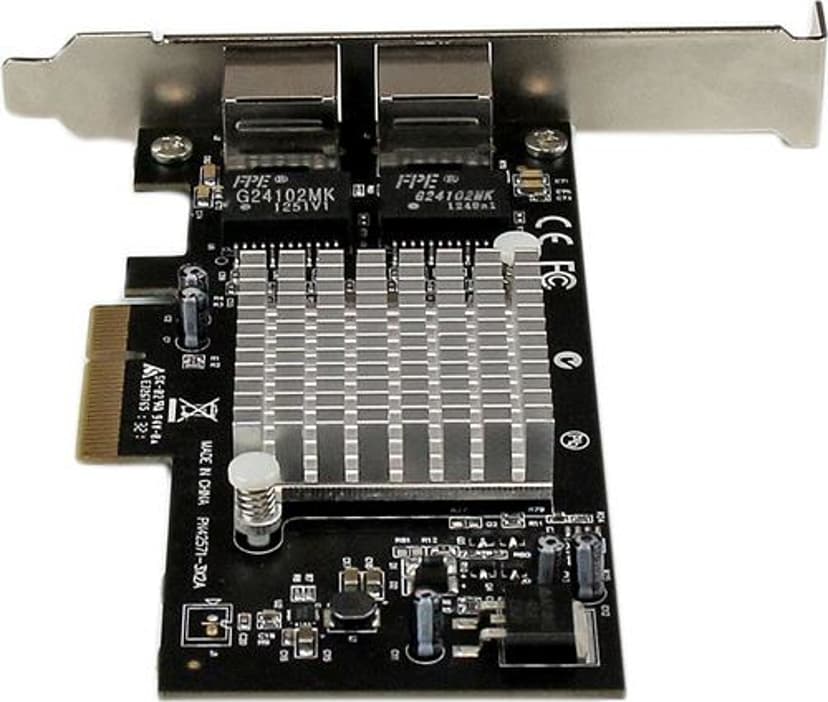 Startech StarTech.com 2-poorts PCI Express (PCIe x4) gigabit ethernet server netwerk- adapter kaart Intel i350 NIC