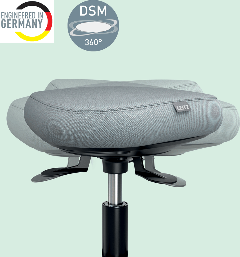 Leitz Ergo Active Balans Sadelstol med hjul