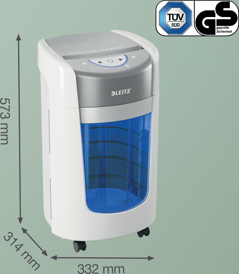 Leitz IQ OptiMax Home Office 225 Dokumentförstörare P5 15L