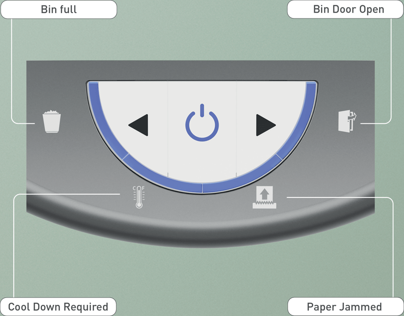 Leitz IQ OptiMax Home Office 225 Dokumentförstörare P5 15L