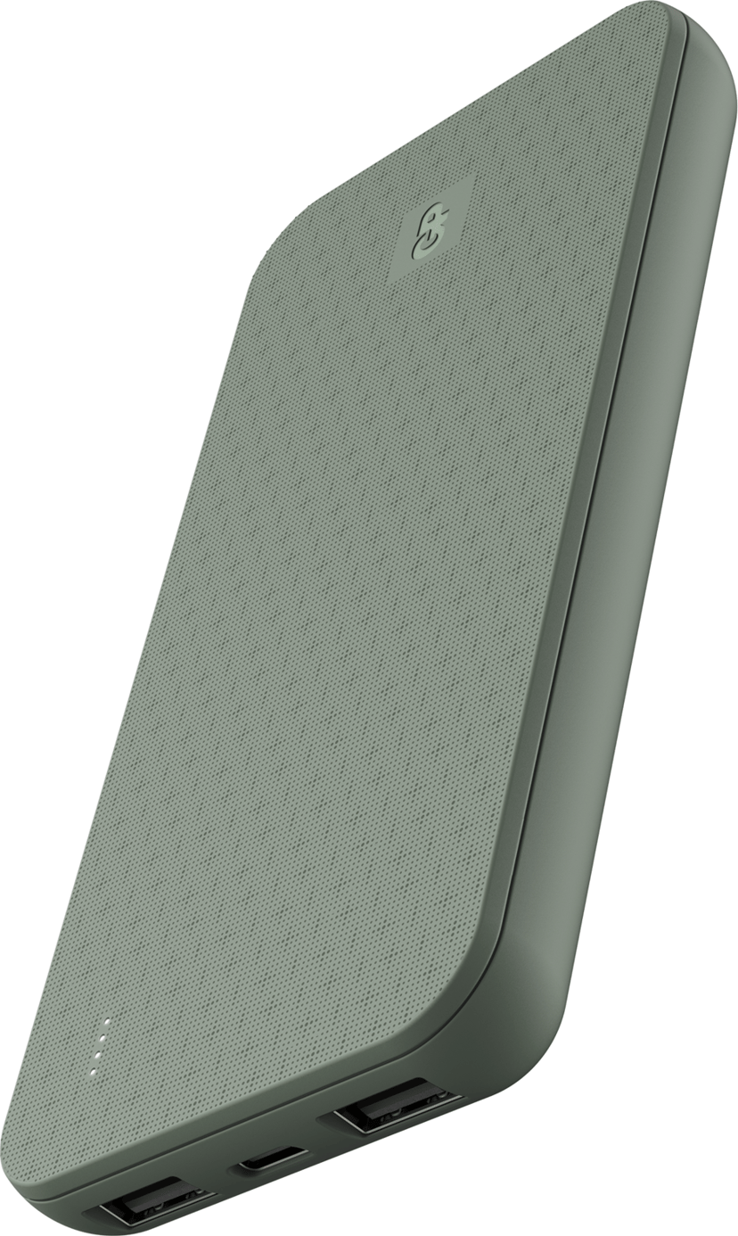 GP Powerbank Plus 3-Port 10000mAh, grå 37, 10000Wh Grå