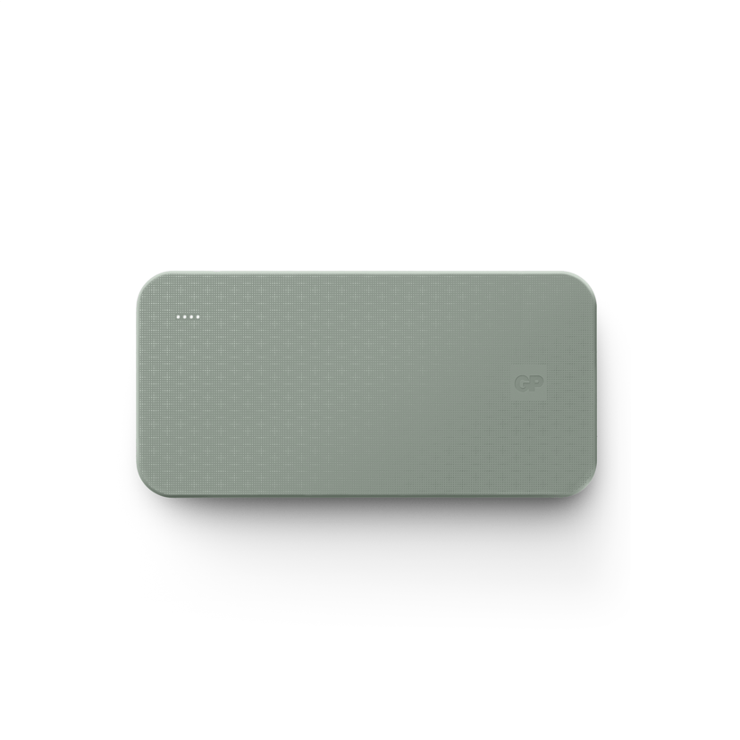 GP Powerbank Plus, 3-porttinen, 10 000 mAh, harmaa 10000, 37mAh Harmaa