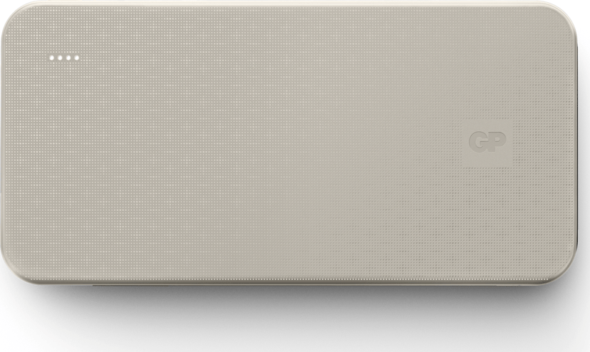 GP Powerbank Plus 3-Port 20000mAh, krämvit 20000mAh Gräddfärgad
