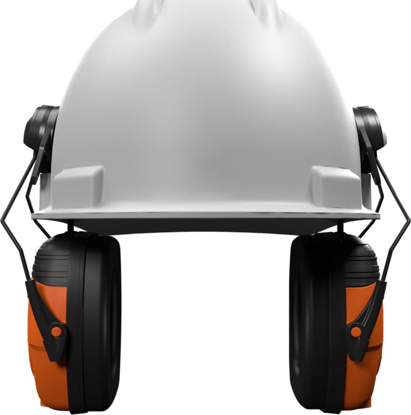 ISOtunes LINK 2.0 HEADPHONES WITH HELMET MOUNT Stereo EN 352 Certifierad Svart, Orange