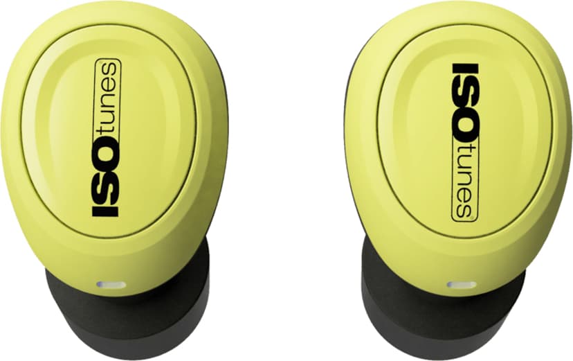 ISOtunes FREE 2.0 Stereo EN 352 Svart, Gul
