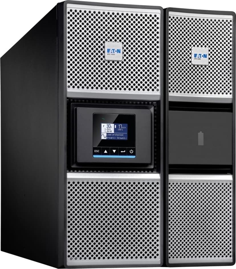 Eaton 9PX8KIRTNG2 uforstyrrbar strømforsyning (UPS) Dobbeltkonvertering (Online) 8 kVA 8000 W