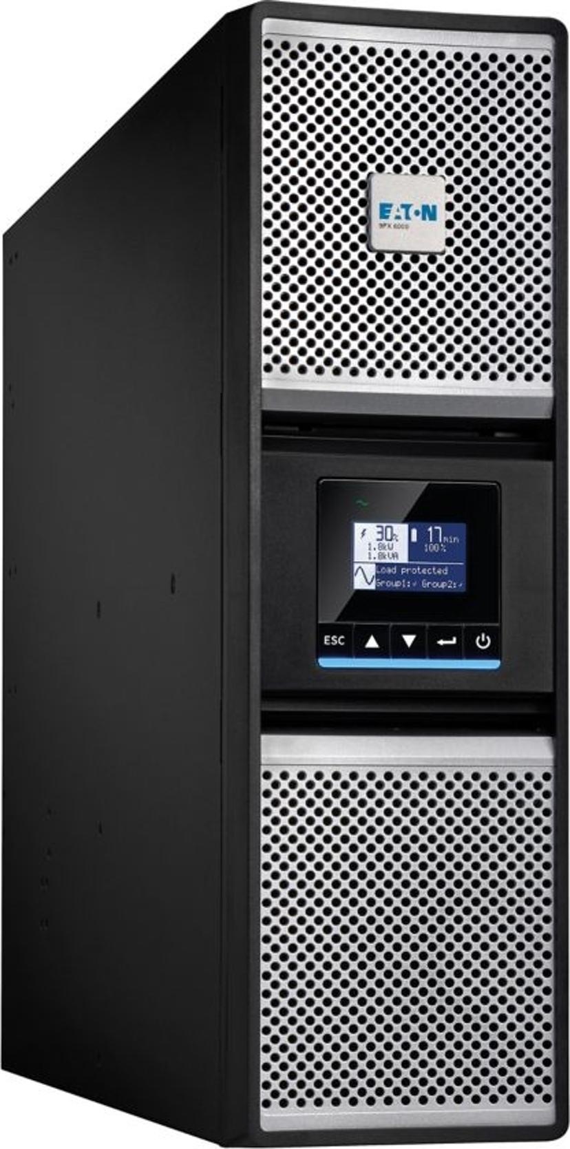Eaton 9PX6KIRTNG2 uforstyrrbar strømforsyning (UPS) Dobbeltkonvertering (Online) 6 kVA 6000 W