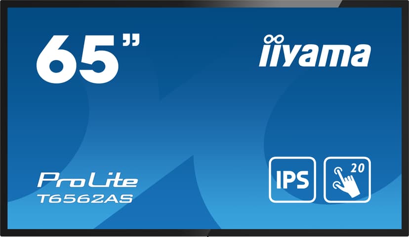 iiyama Prolite T6562AS-B1 64.5" 64.5" 3840 × 2160pixels 500cd/m² 3840 × 2160pixels IPS 16:9