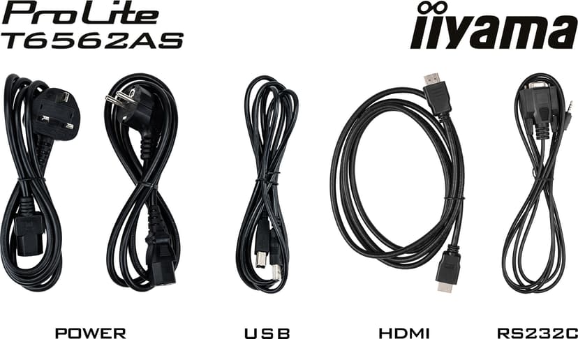 iiyama Prolite T6562AS-B1 64.5" 64.5" 3840 × 2160pixels 500cd/m² 3840 × 2160pixels IPS 16:9