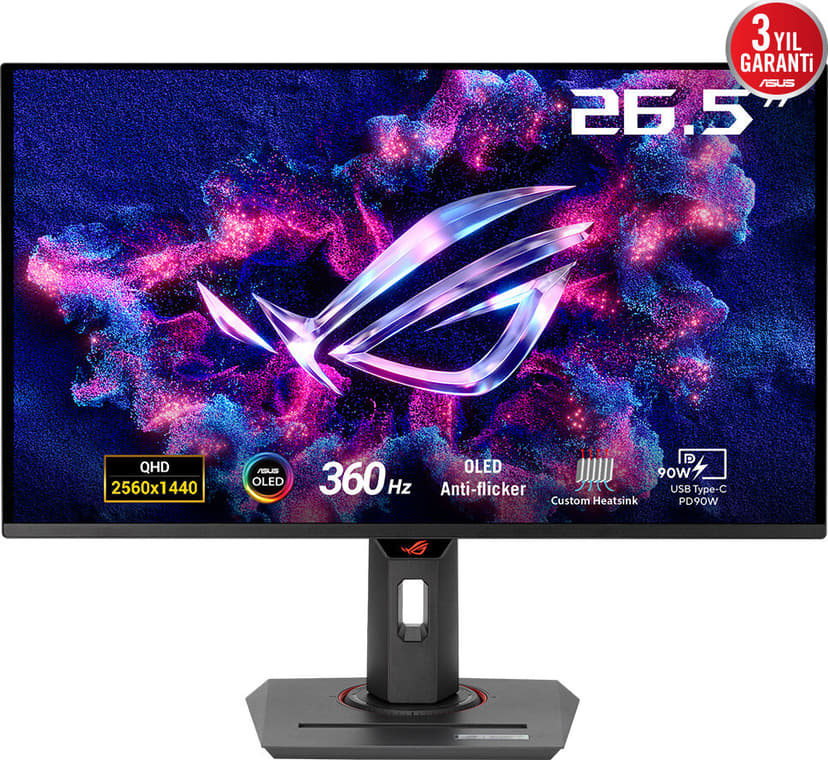 ASUS ROG Strix XG27ACDNG 26.5" 2560 × 1440pixels OLED 16:9 360Hz