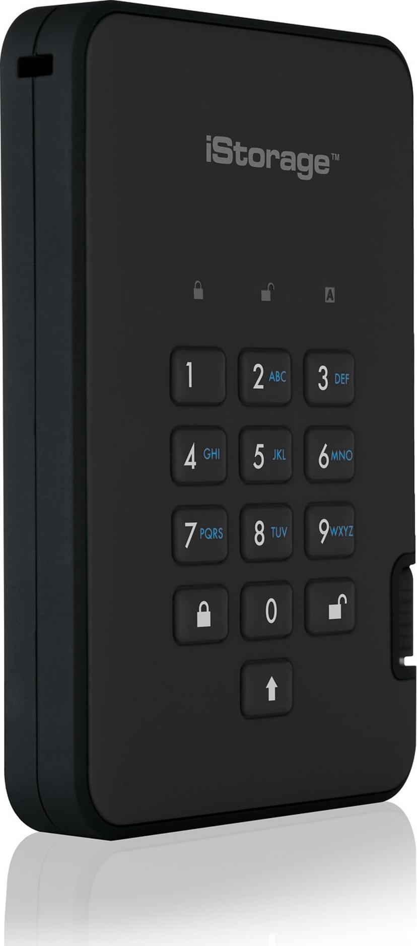 Istorage diskAshur2 SSD 8TB USB-A Svart