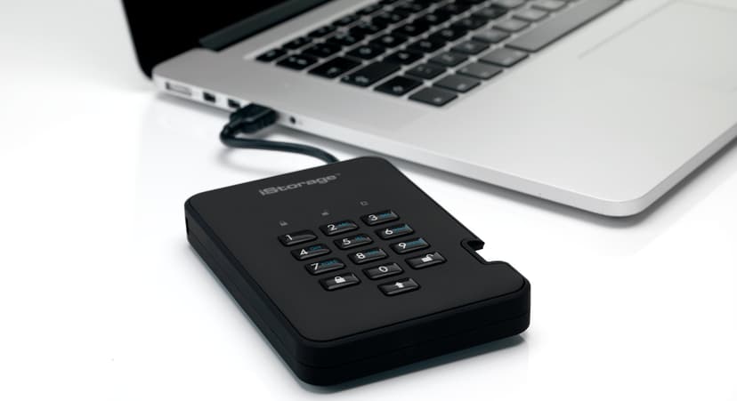 Istorage diskAshur2 SSD 8TB USB-A Zwart