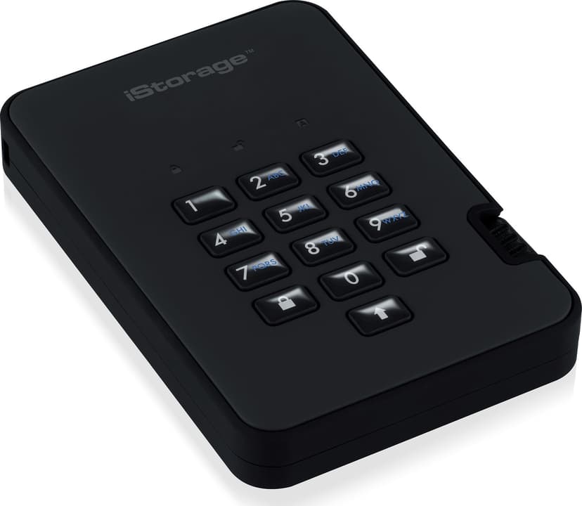 Istorage diskAshur2 SSD 16TB USB-A Musta
