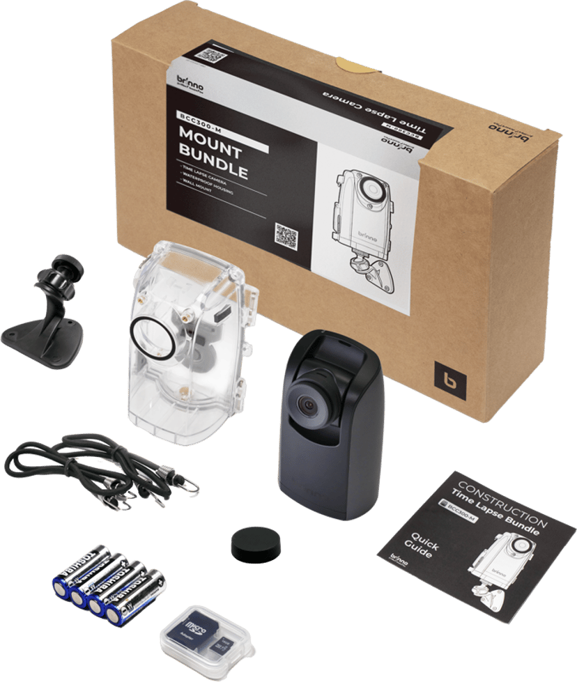 Brinno TLC300 Time Lapse Camera Mount Bundle